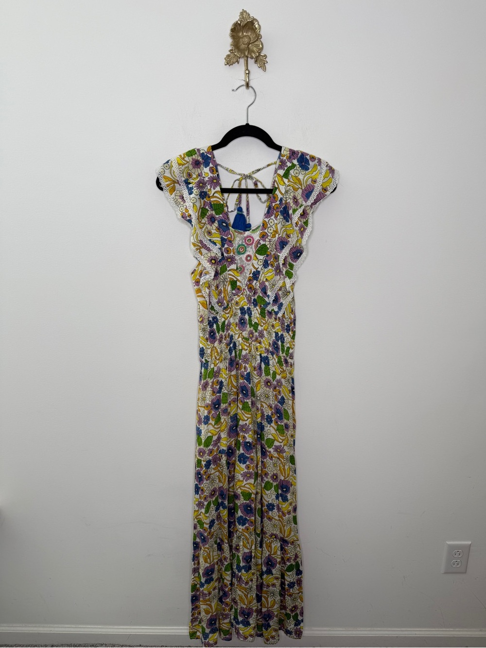 Barok Floral Maxi Dress S